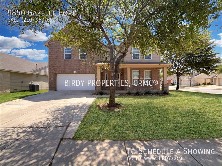 House for rent at 9850 Gazelle Ford, San Antonio, TX 78251