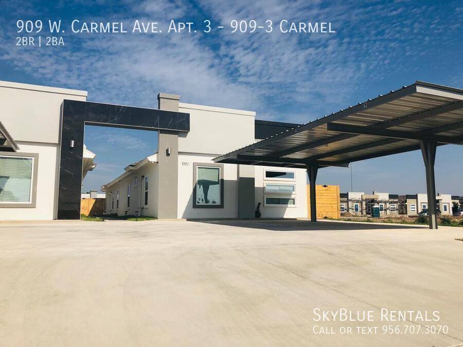 Apartment for rent at 909 W Carmel Ave #3, Pharr, TX 78577