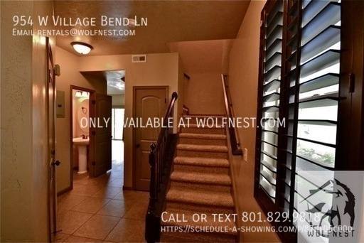 Townhouse for rent at 954 W Village Bend Lane, Midvale, UT 84047
