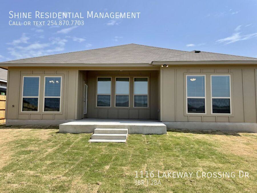 House for rent at 1116 Lakeway Crossing Dr, Temple, TX 76502