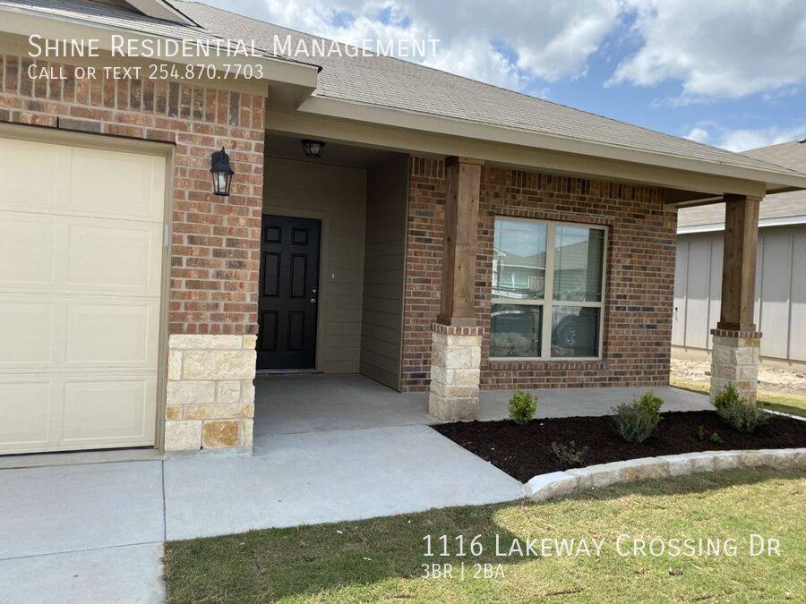 House for rent at 1116 Lakeway Crossing Dr, Temple, TX 76502