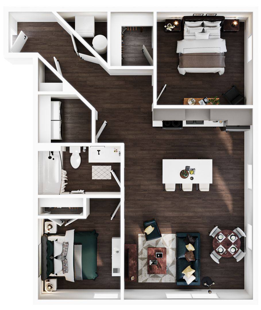 Apartment for rent at 1020 S 13th St, Lincoln, NE 68508