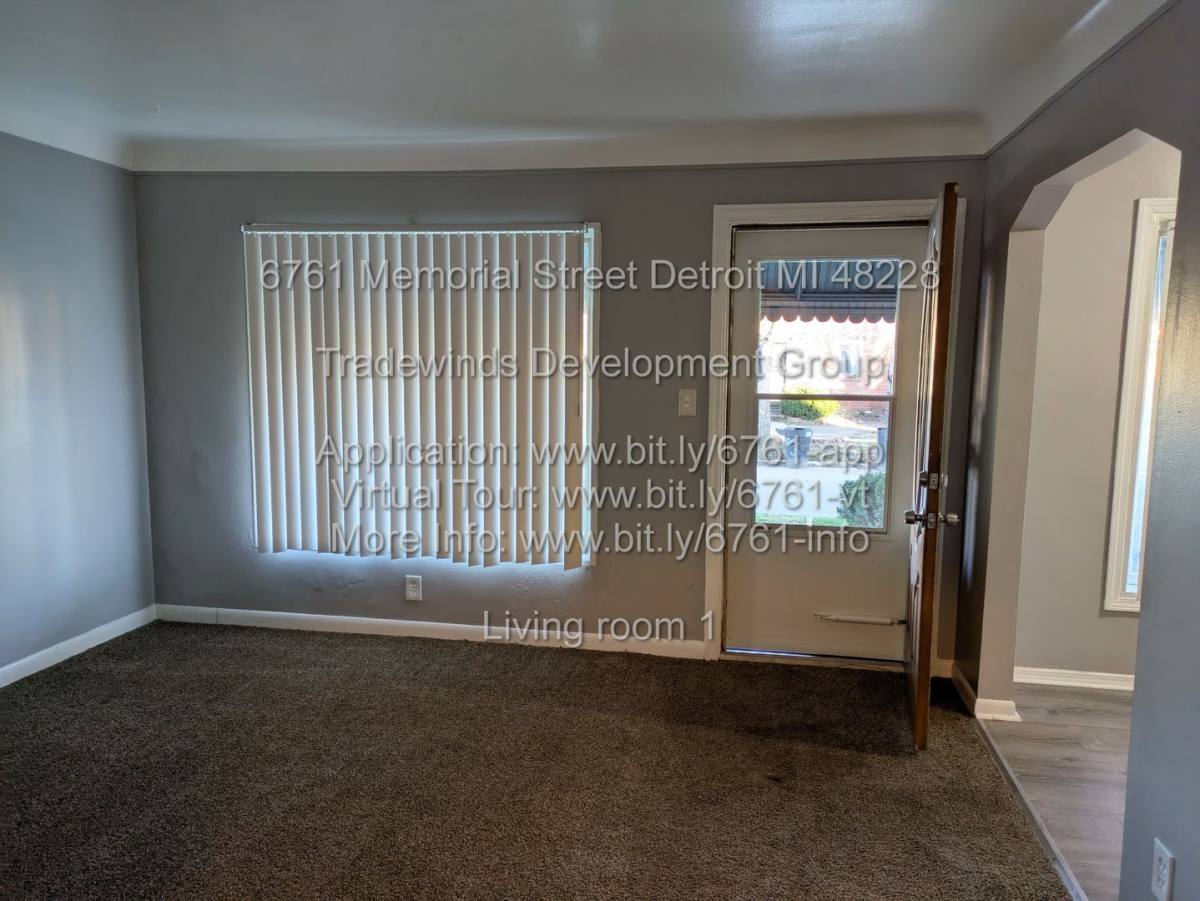 House for rent at 6761 Memorial St, Detroit, MI 48228