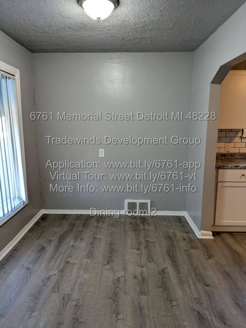 House for rent at 6761 Memorial St, Detroit, MI 48228