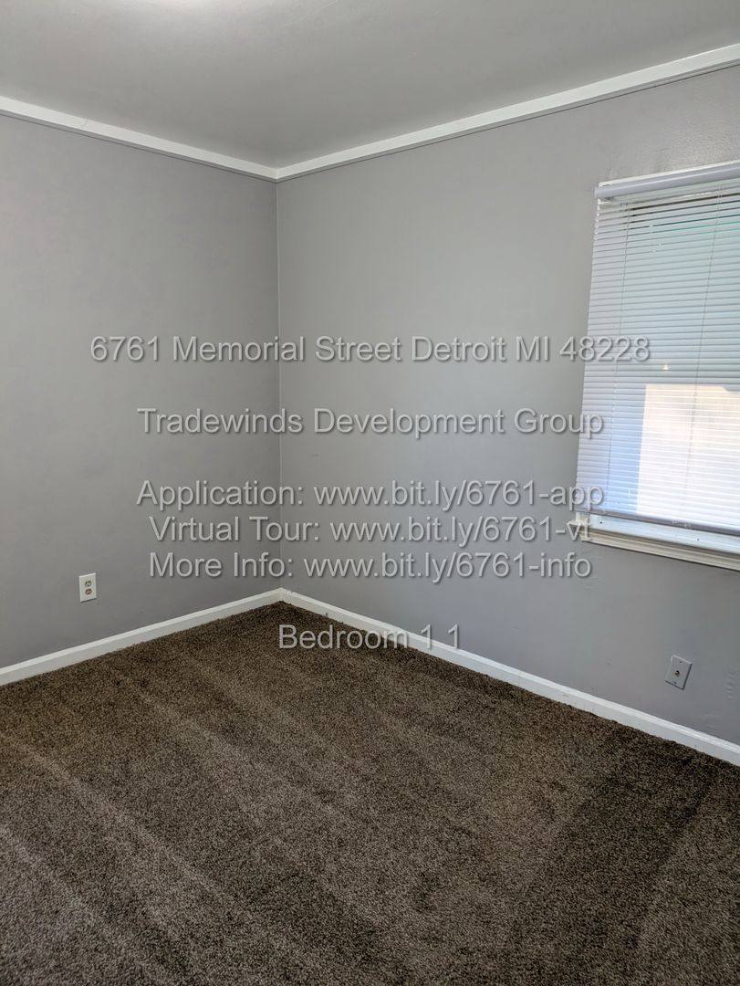 House for rent at 6761 Memorial St, Detroit, MI 48228