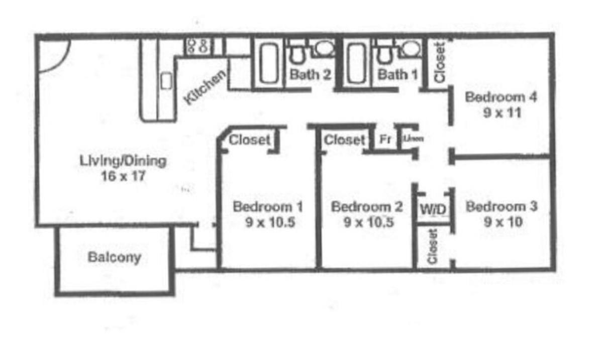 Condo for rent at 1208 University Terrace #D, Blacksburg, VA 24060