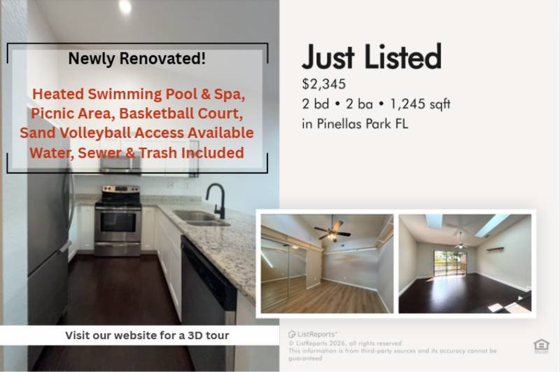 Townhouse for rent at 6388 93rd Terrace, Pinellas Park, FL 33782