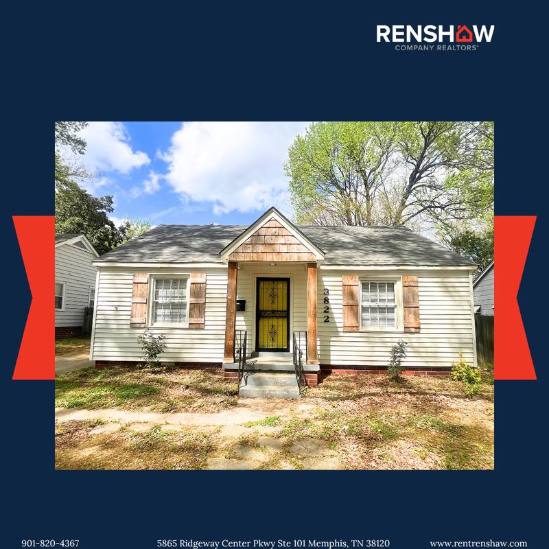 House for rent at 3822 Maid Marian Lane, Memphis, TN 38111