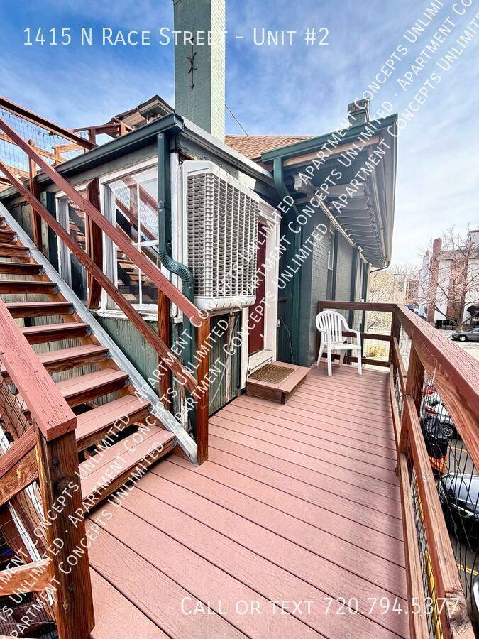 Apartment for rent at 1415 N Race St #2, Denver, CO 80218