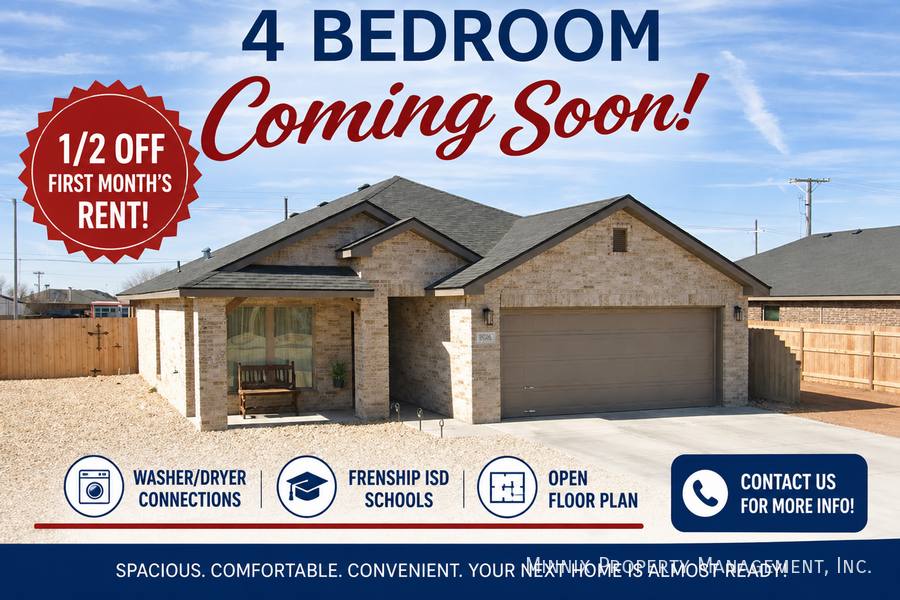 House for rent at 3526 Turner Ave, Lubbock, TX 79407