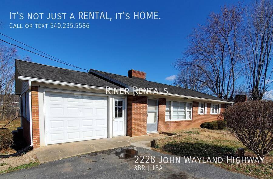 House for rent at 2228 John Wayland Highway, Harrisonburg, VA 22801
