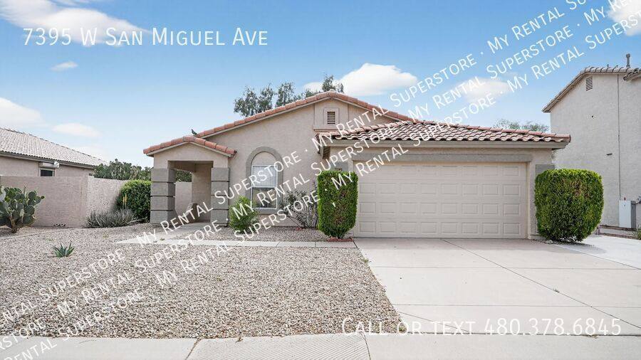 House for rent at 7395 W San Miguel Ave, Glendale, AZ 85303