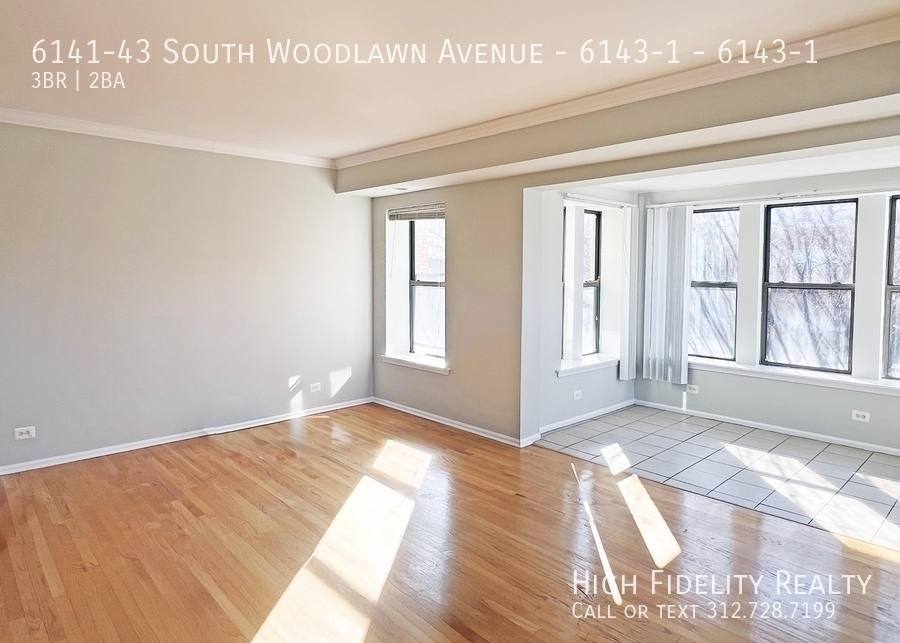 Apartment for rent at 6141-43 S Woodlawn Ave #1, Chicago, IL 60637