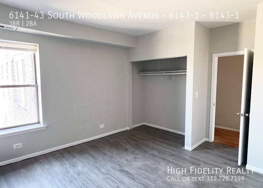 Apartment for rent at 6141-43 S Woodlawn Ave #1, Chicago, IL 60637