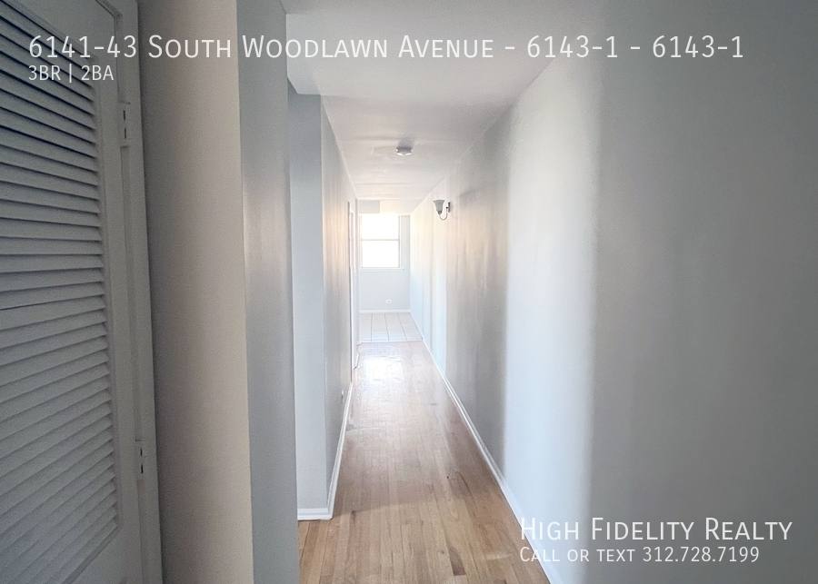 Apartment for rent at 6141-43 S Woodlawn Ave #1, Chicago, IL 60637