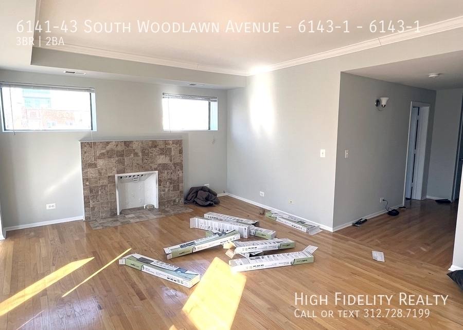 Apartment for rent at 6141-43 S Woodlawn Ave #1, Chicago, IL 60637