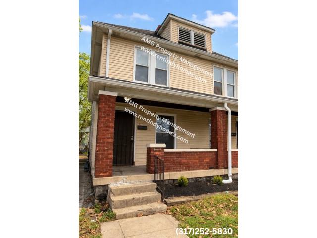 Townhouse for rent at 1344 N Dearborn St, Indianapolis, IN 46201