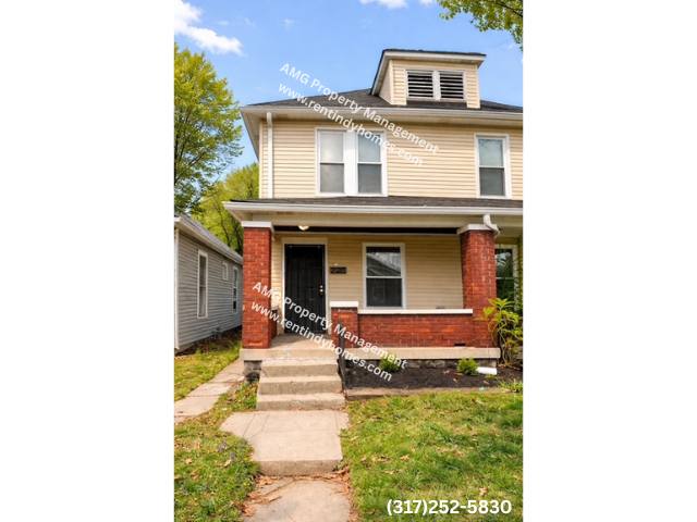 Townhouse for rent at 1344 N Dearborn St, Indianapolis, IN 46201