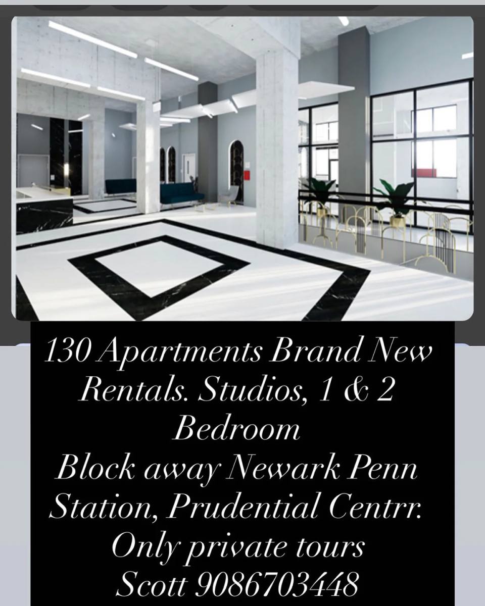 Apartment for rent at 10 Commerce Court, Newark, NJ 07102
