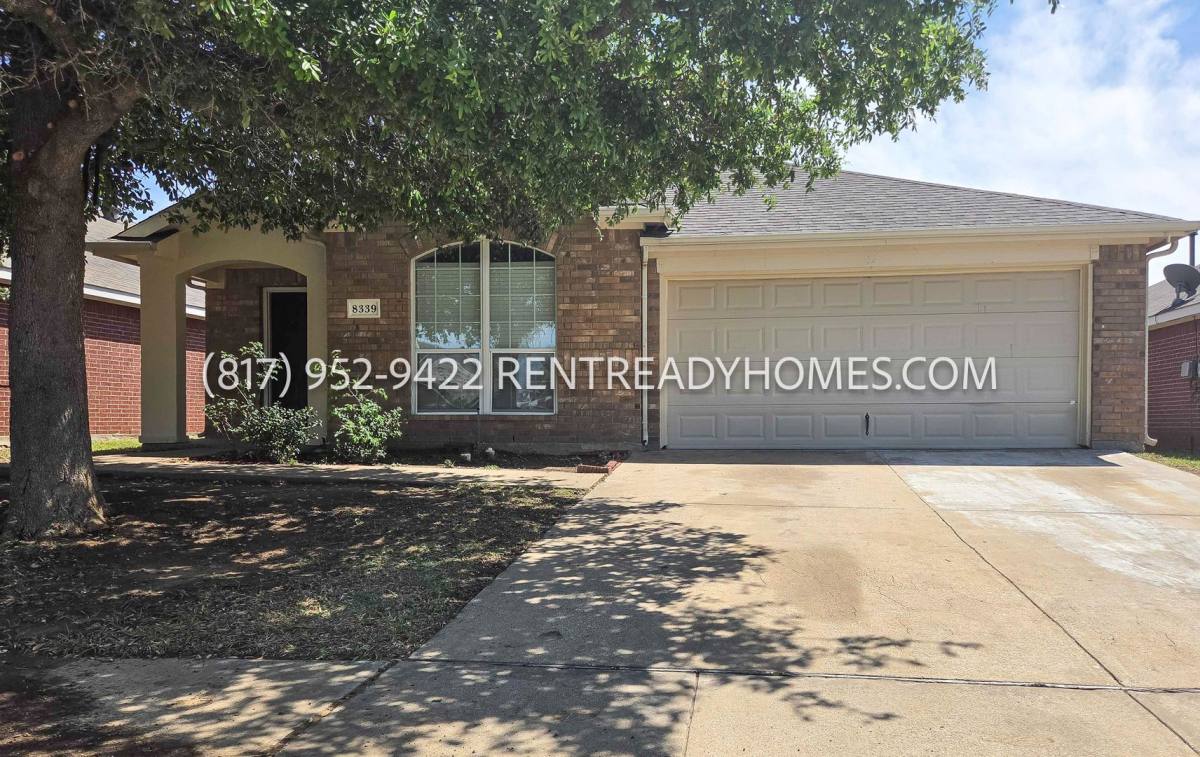 House for rent at 8339 Wesson Rd, Arlington, TX 76002