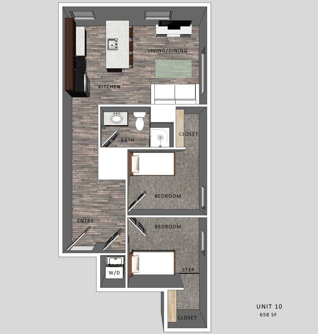Apartment for rent at 2742 N 48th St, Lincoln, NE 68504