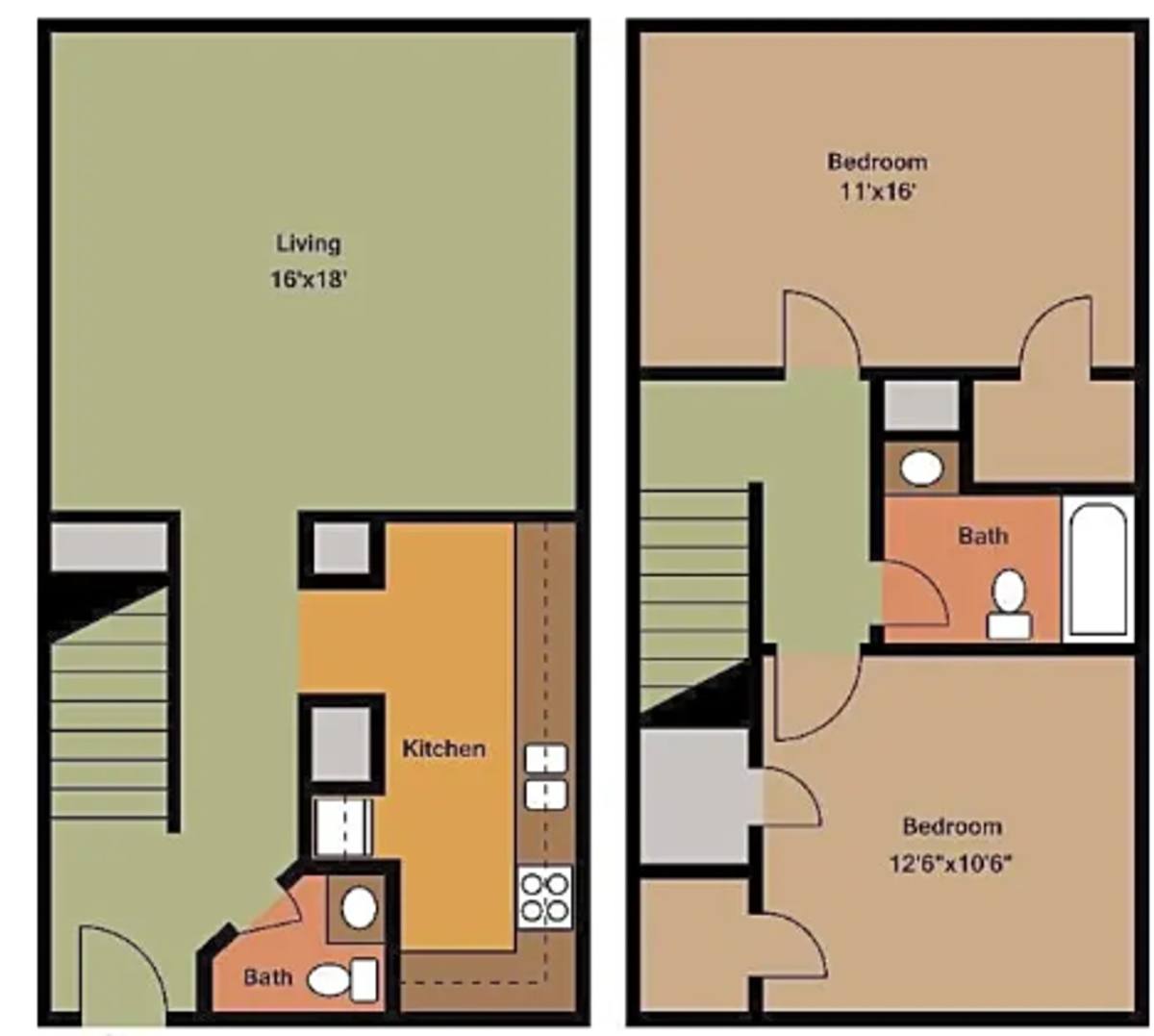 Apartment for rent at 1334 Pascagoula St, Pascagoula, MS 39567