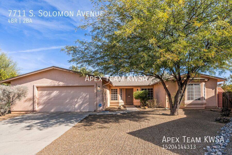 House for rent at 7711 S Solomon Ave, Tucson, AZ 85747