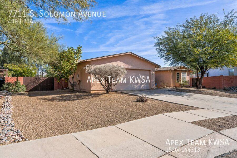 House for rent at 7711 S Solomon Ave, Tucson, AZ 85747