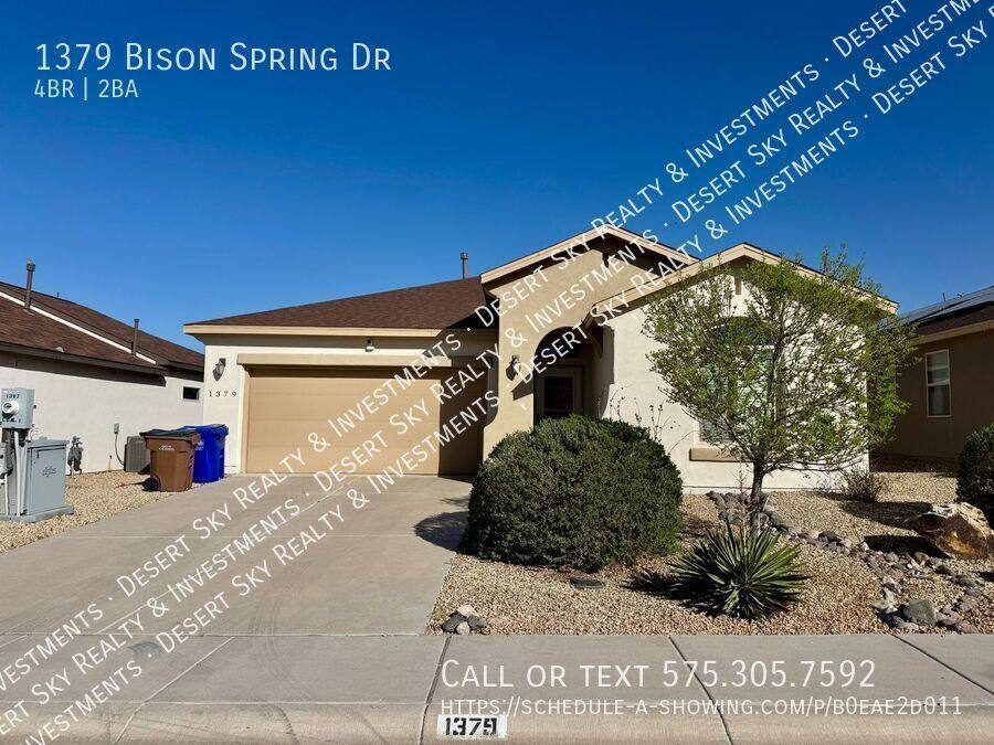 House for rent at 1379 Bison Spring Dr, Las Cruces, NM 88012