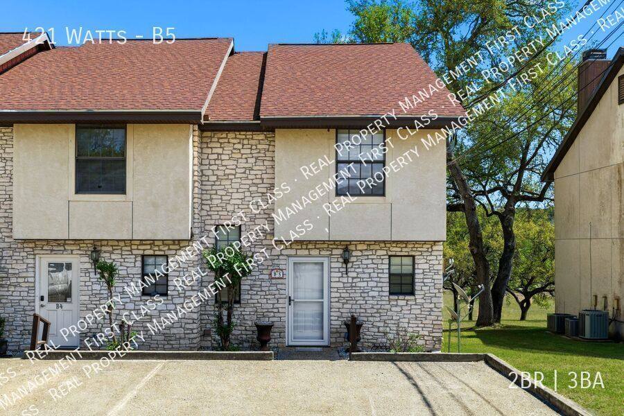 Condo for rent at 421 Watts Lane #B5, Canyon Lake, TX 78133