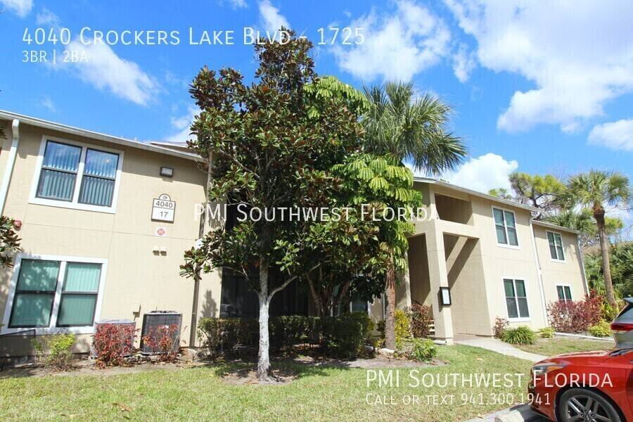 Condo for rent at 4040 Crockers Lake Blvd #1725, Sarasota, FL 34238