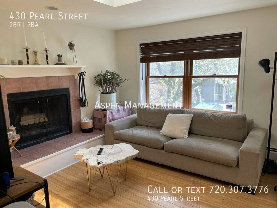 House for rent at 430 Pearl St, Boulder, CO 80302