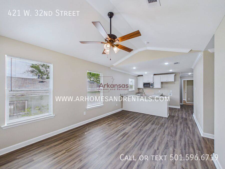 House for rent at 421 W 32nd St, Little Rock, AR 72206