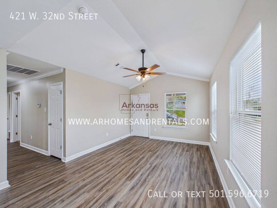 House for rent at 421 W 32nd St, Little Rock, AR 72206