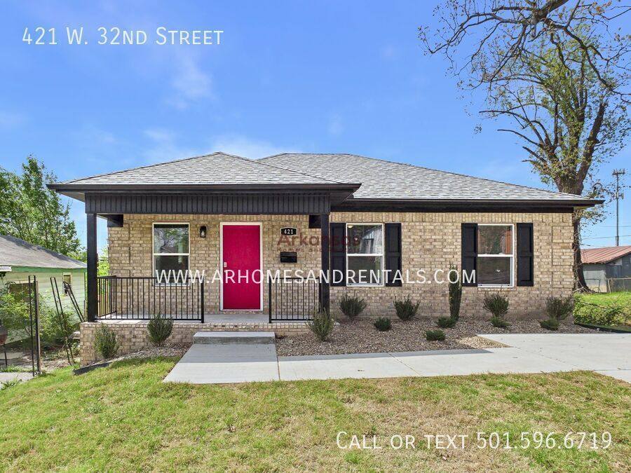 House for rent at 421 W 32nd St, Little Rock, AR 72206