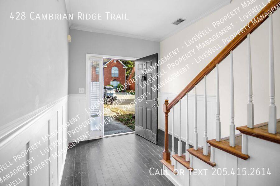 Townhouse for rent at 428 Cambrian Ridge Trail, Pelham, AL 35124