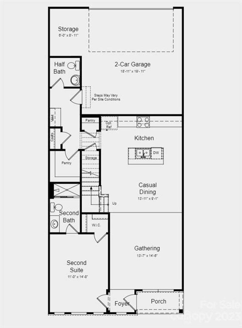 Townhouse for rent at 5841 Waterfall Place, Charlotte, NC 28215