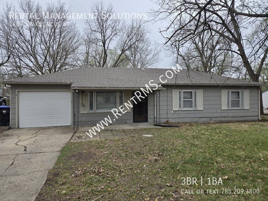 House for rent at 1407 SW Glencoe St, Topeka, KS 66611