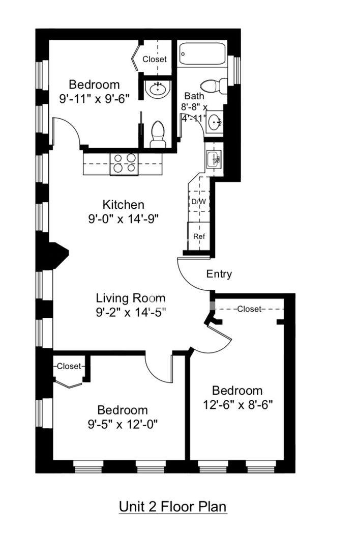 Apartment for rent at 60 Phillips St #3C, Boston, MA 02114