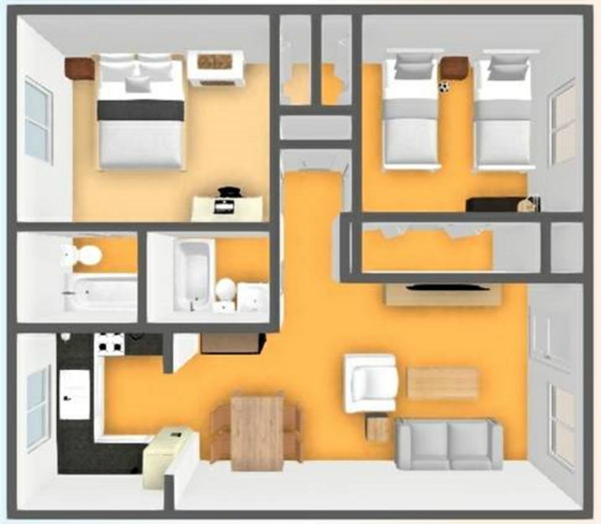 Apartment for rent at 3407 NW 39th St, Oklahoma City, OK 73112