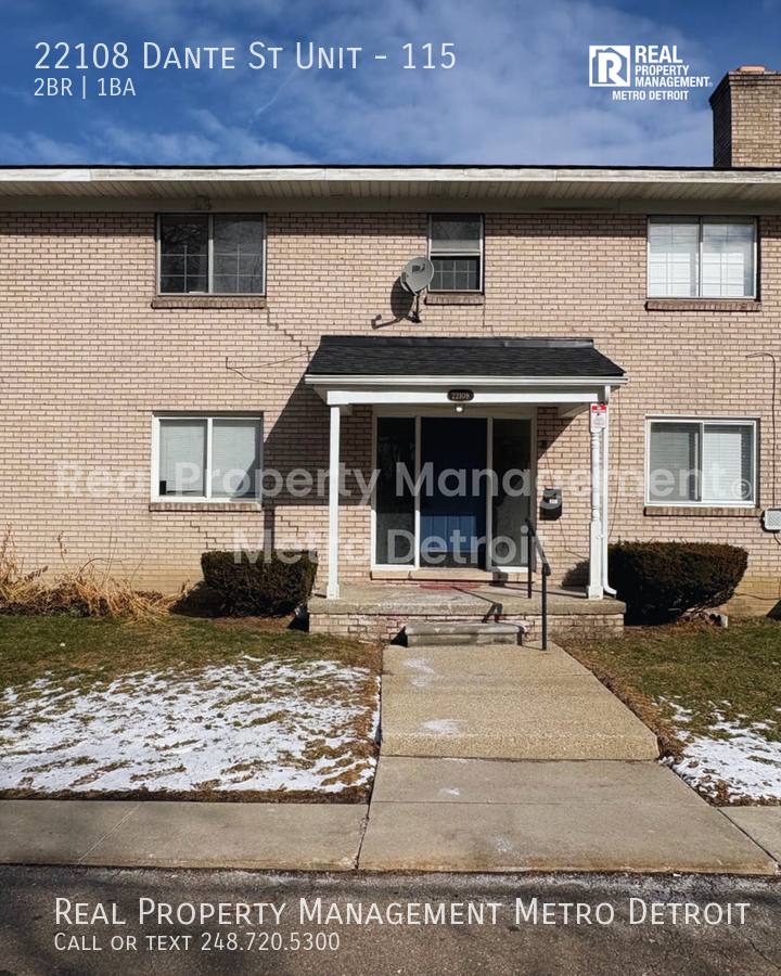 Condo for rent at 22108 Dante St #115, Oak Park, MI 48237