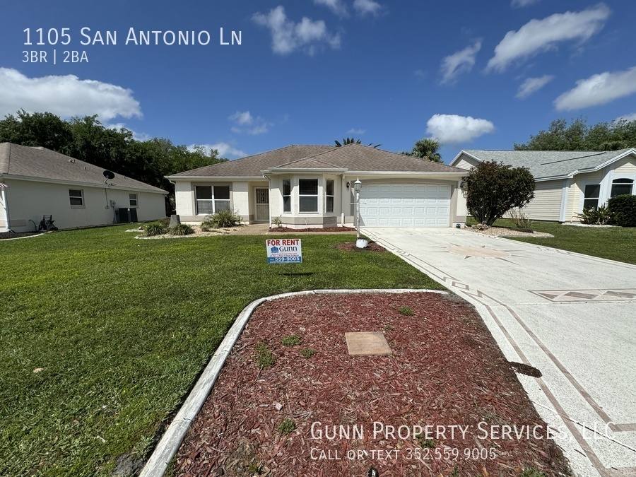 House for rent at 1105 San Antonio Lane, Lady Lake, FL 32159