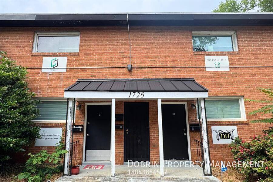Apartment for rent at 1726 Claiborne St #B, Richmond, VA 23220