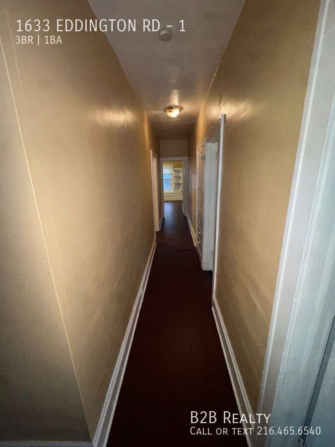 Apartment for rent at 1633 Eddington Rd #1, Cleveland, OH 44118