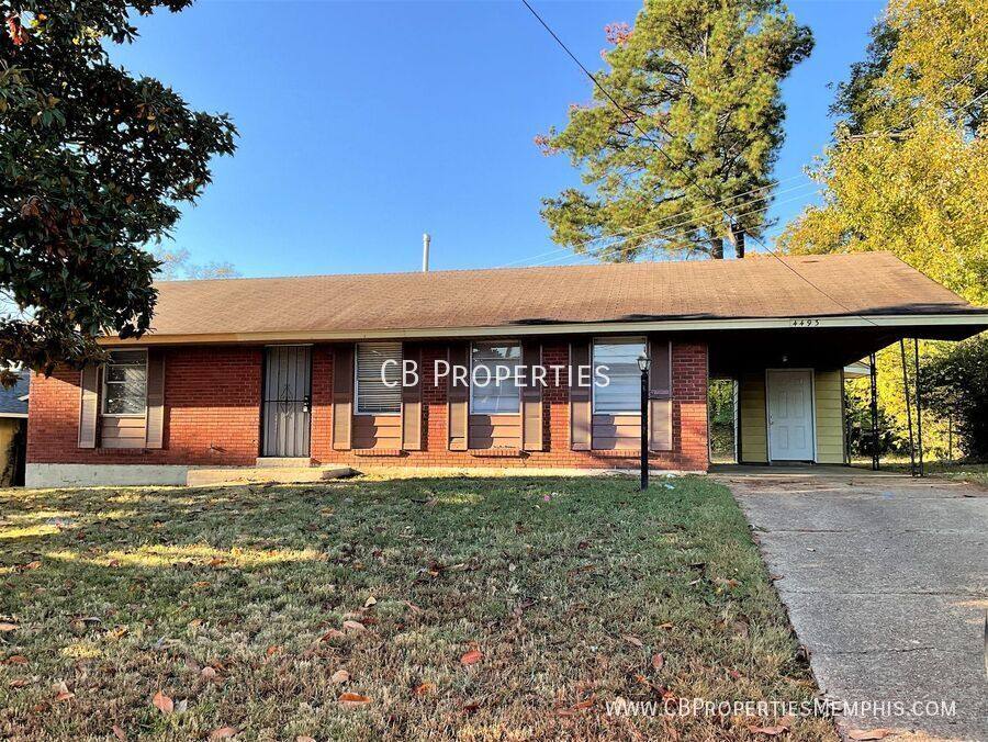 House for rent at 4493 Westmont Rd, Memphis, TN 38109