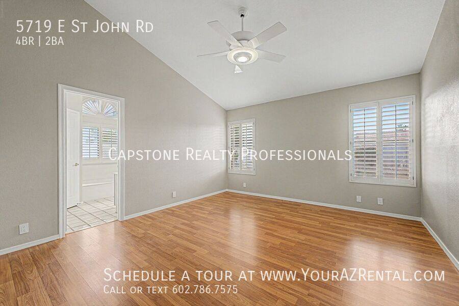 House for rent at 5719 E St John Rd, Scottsdale, AZ 85254
