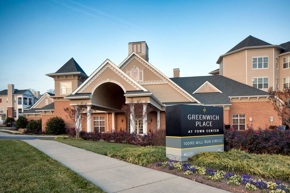 Townhouse for rent at 10090 Mill Run Circle, Owings Mills, MD 21117