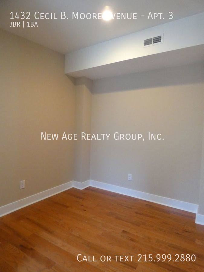 Apartment for rent at 1432 Cecil B Moore Ave #3, Philadelphia, PA 19121