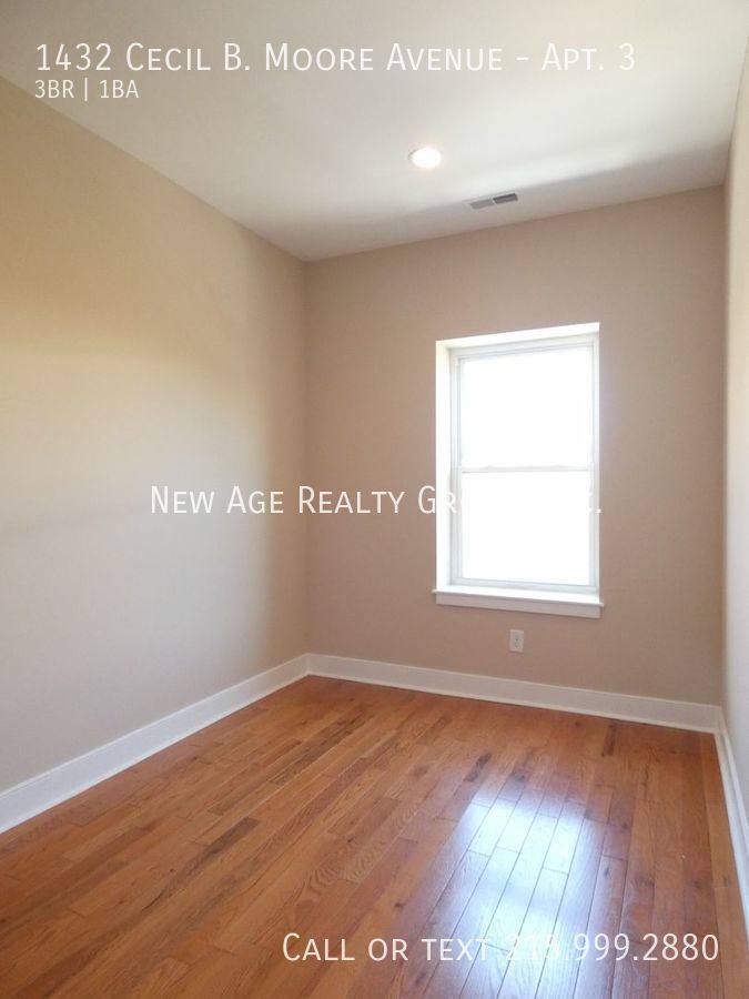 Apartment for rent at 1432 Cecil B Moore Ave #3, Philadelphia, PA 19121