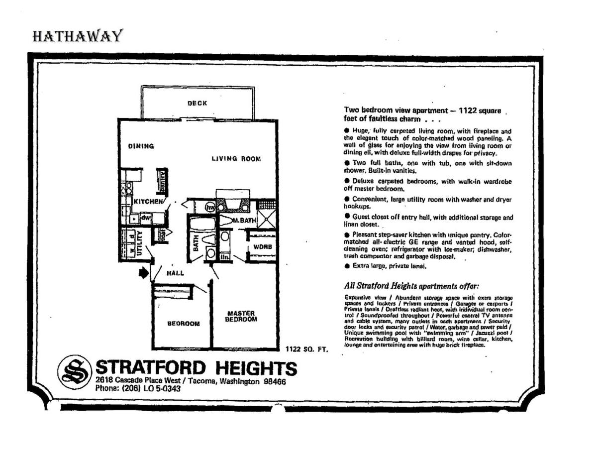 Apartment for rent at 2602-2618 Cascade Place W, Tacoma, WA 98466